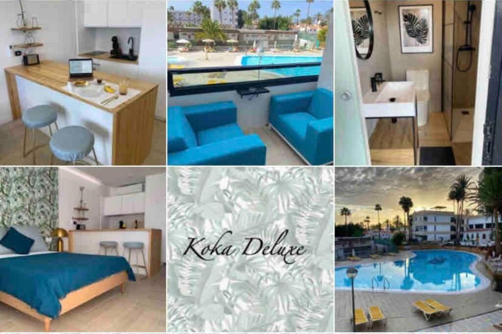 Koka Deluxe Studio Плайя-дель-Инглес Экстерьер фото